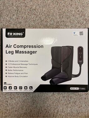 Fit Kinh FT -009A Air Compression Leg Massager 2 Models And 3 Intensities .